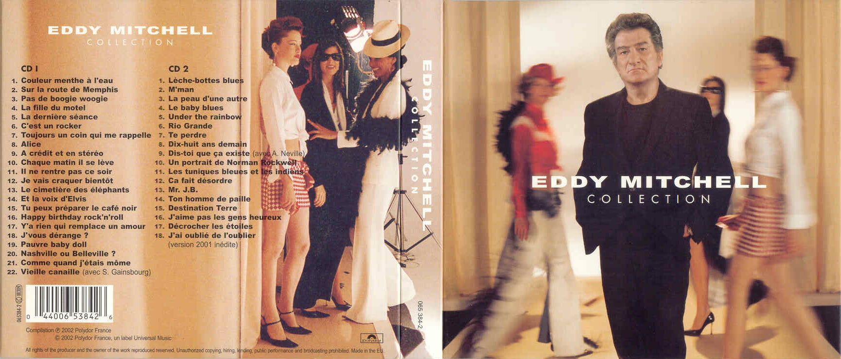 Eddy Mitchell - Collection - The Best Of - Front + Back